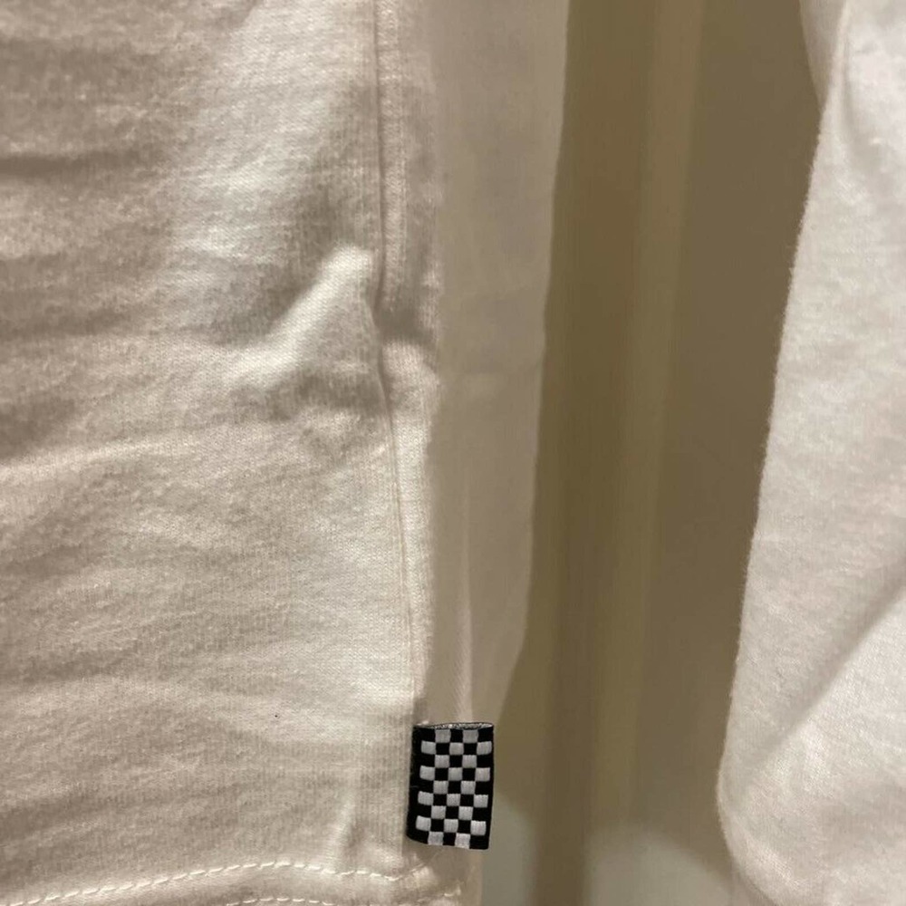 Vans Original Checkerboard Long Sleeve Cotton Sz S - Picture 3 of 9